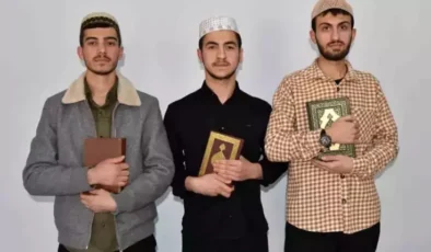 Bitlis’te 3 Öğrenci 4 Ayda Hafızlık Eğitimi Tamamladı