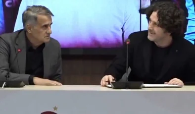 Şenol Güneş’ten imza törenine damga vuran espri