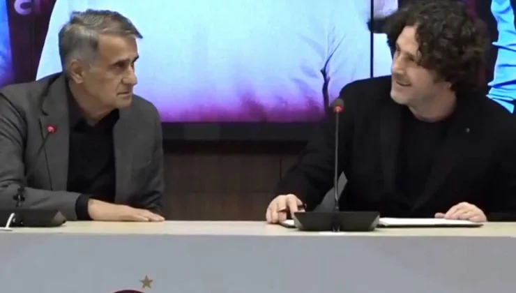 Şenol Güneş’ten imza törenine damga vuran espri