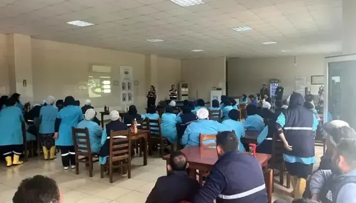 Köşk’teki Zeytin Fabrikasında ‘En İyi Narkotik Polisi Anne’ Eğitimi