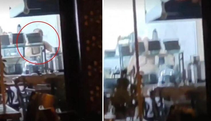 Görmediğimiz bir bu kalmıştı! Çorbacıda çekilen videoya bakar mısınız