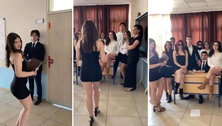 İzmir’de lise öğrencilerinin çektiği video izleyenleri ikiye böldü 